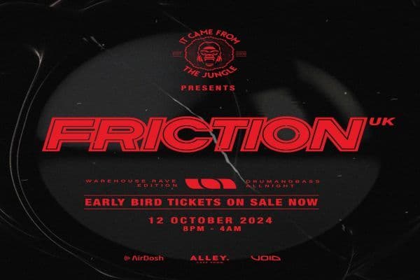 Picture of ItCameFromTheJungle: Warehouse presents FRICTION (UK) cover image