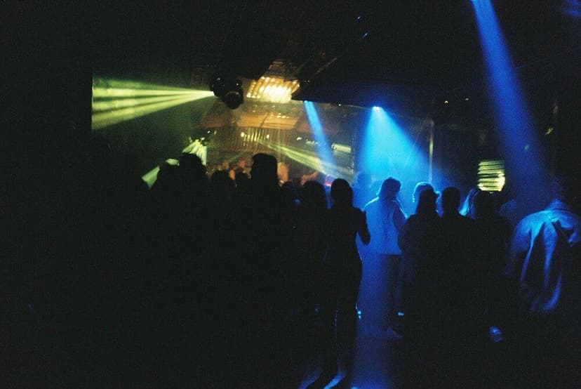 Film picture of Folks warehouse rave at the Alley