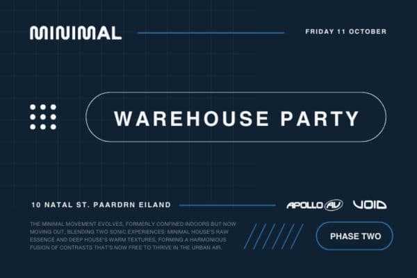 Picture of MINIMAL WAREHOUSE PARTY cover image